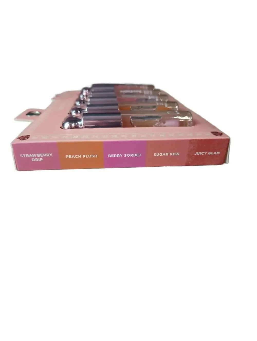 Juicy Couture Shea Butter Lip Oil Gift Set 5 Pack Heart Cap NWT